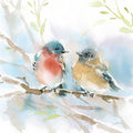 " Bluebird Pair In Spring " by Katrina Pete