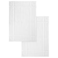 Bath Mat - for Bathroom Floor - Highly Absorbent - Machine Washable (Set of 2)
