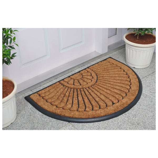 Brewton Non-Slip Floral Indoor Doormat