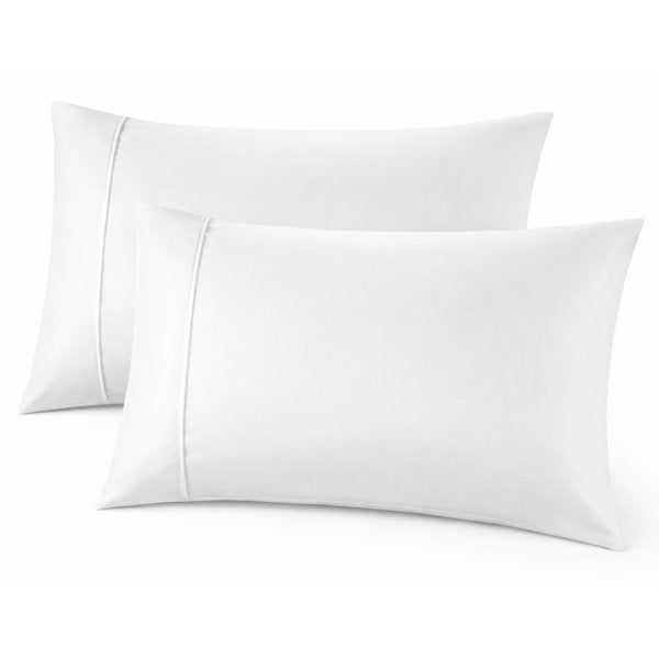 Cooling Bamboo Pillowcases, Set of 2 – Ultra Soft & Breathable (Set of 2)
