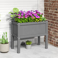 HIKHDPE Elevated Raised Planter Box HDPE Waterproof
