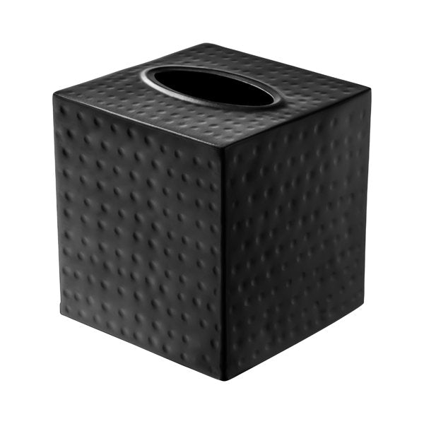 Hand Hammered Metal Tissue Box Cover