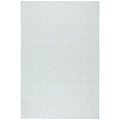 Herringbone Swedish Blue Machine Printed Washable Rug