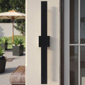Integrated LED Outdoor 360-Degree Rotatable Dimmable Armed Sconce