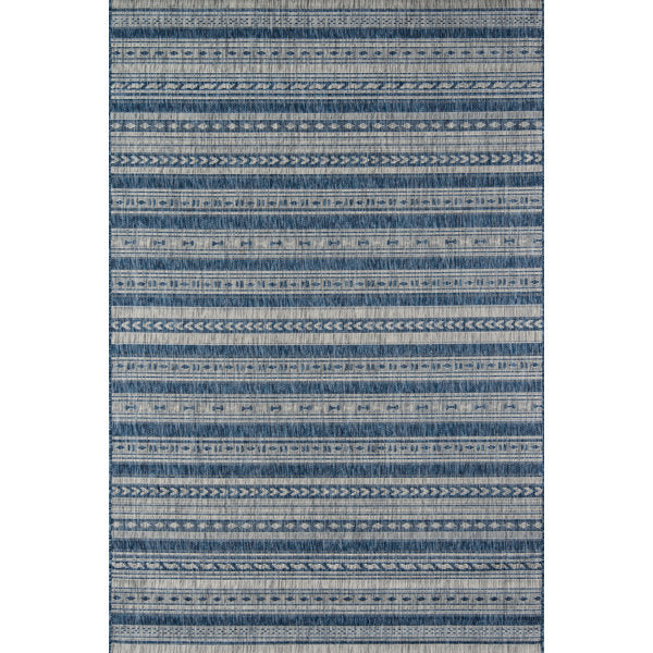 Joyrell Striped Machine Woven Rug