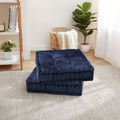 Large Floor Pillow Reversible Meditation Yoga Cushion (Set of 2)