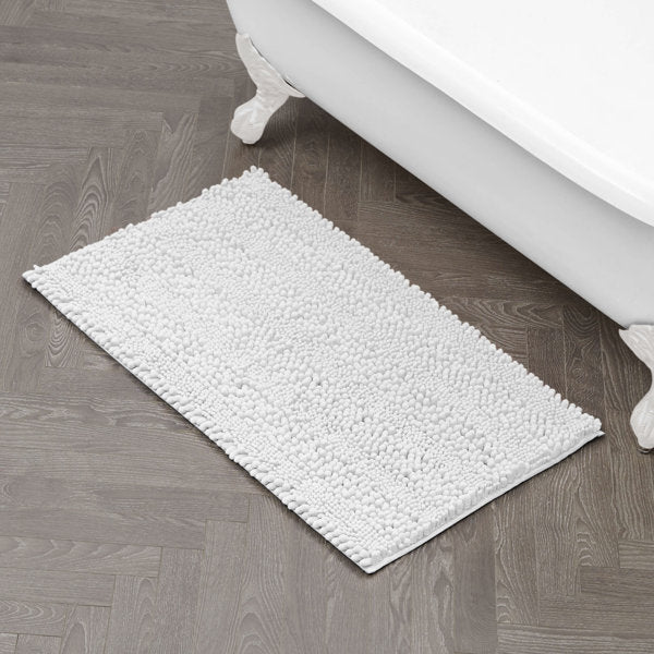 Laura Ashley Astor Chenille Non-Slip Bath Mat