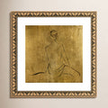 Maia Golden Bather II by Sally Swatland - Painting Print