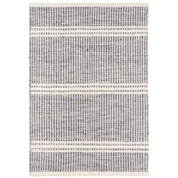 Malta Grey Handwoven Wool Rug