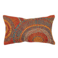 Marina Circles Indoor/Outdoor Pillow Saffron 12" X 18"