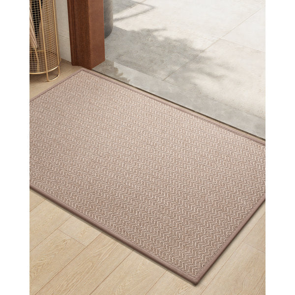 Better Hurry 19 sold in 5 days 4 Colors, 5 Sizes Melio Chevron Polyester Doormat