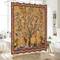 Milliana Floral Shower Curtain with Hooks Included
