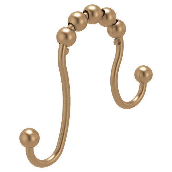 Moen Double Sided Shower Curtain Rings (Pack Of 12) With Smooth Roller Balls
