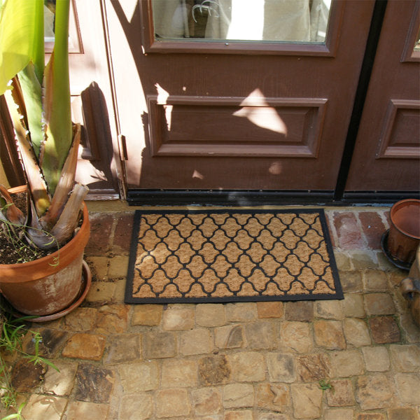 Non-Slip Geometric Indoor / Outdoor Doormat