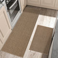 Non-slip Kitchen Rugs And Mats 2pcs, Absorbent And Stain Resistant Kitchen Runners
