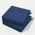 Outdoor Chair Seat Cushions閿涘ater-Resistant Patio Chair Cushions With Handle And Non-Slip Bottom (Set of 2)