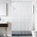 PEVA 10 Gauge Heavyweight Shower Liner, 72" x 72"