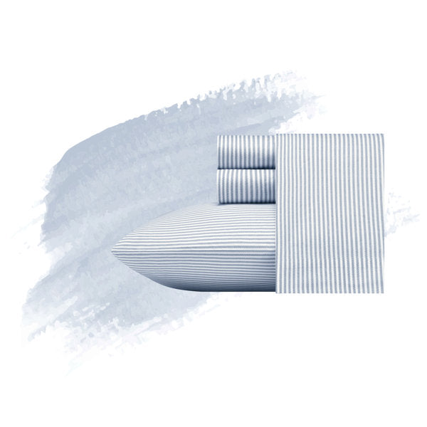 Poppy & Fritz Printed Percale Cotton Sheet Set