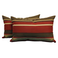 Rectangular Outdoor Lumbar Pillow (Set of 2)