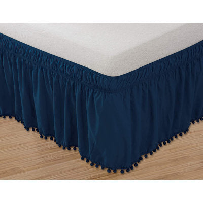Ruffled Wrap Around Bed Skirt