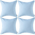 , 4 Sizes Set Of 4 Outdoor Waterproof Pillow Covers (Set of 4)