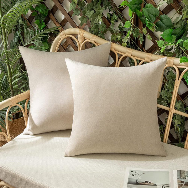 Better Hurry 76 sold in 5 days 24 Colors Set of 2 colorful Indoor/Outdoor Throw Pillows Lumbar support FULL set with inserts 18"x18" (Set of 2)