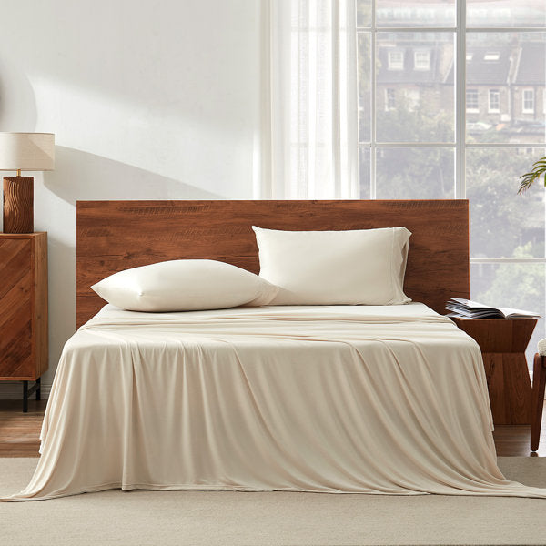 Solid Jersey Knit Sheet Set