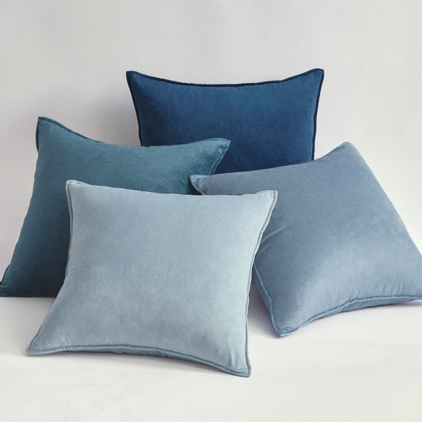 Square Velvet Gradient Pillow Cover Set Of 4 (Set of 4)