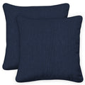 , 2 Sizes Textured Solid Toss Pillow (Set of 2)