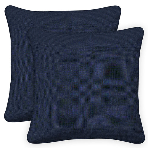 , 2 Sizes Textured Solid Toss Pillow (Set of 2)