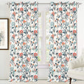 Canora Grey Yother Floral Thermal Room Darkening Curtain Panels